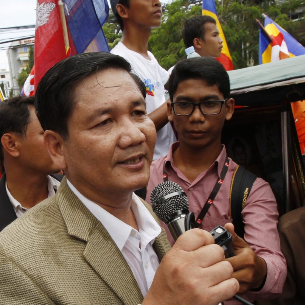 A leader of Cambodia’s main opposition party jailed for 18 months for bouncing checks | AP News