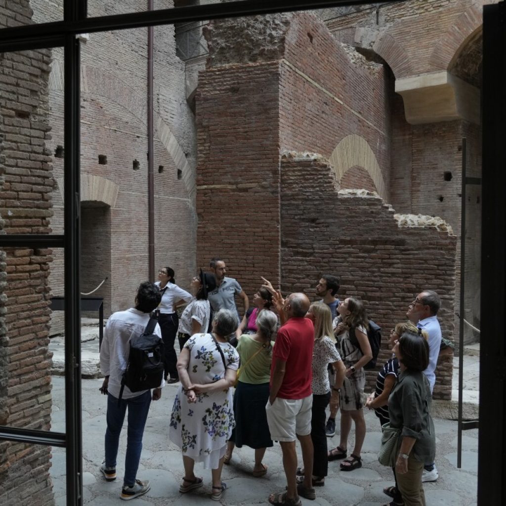 Ancient ‘power’ palazzo on Rome’s Palatine Hill reopens to tourists, decades after closure. | AP News