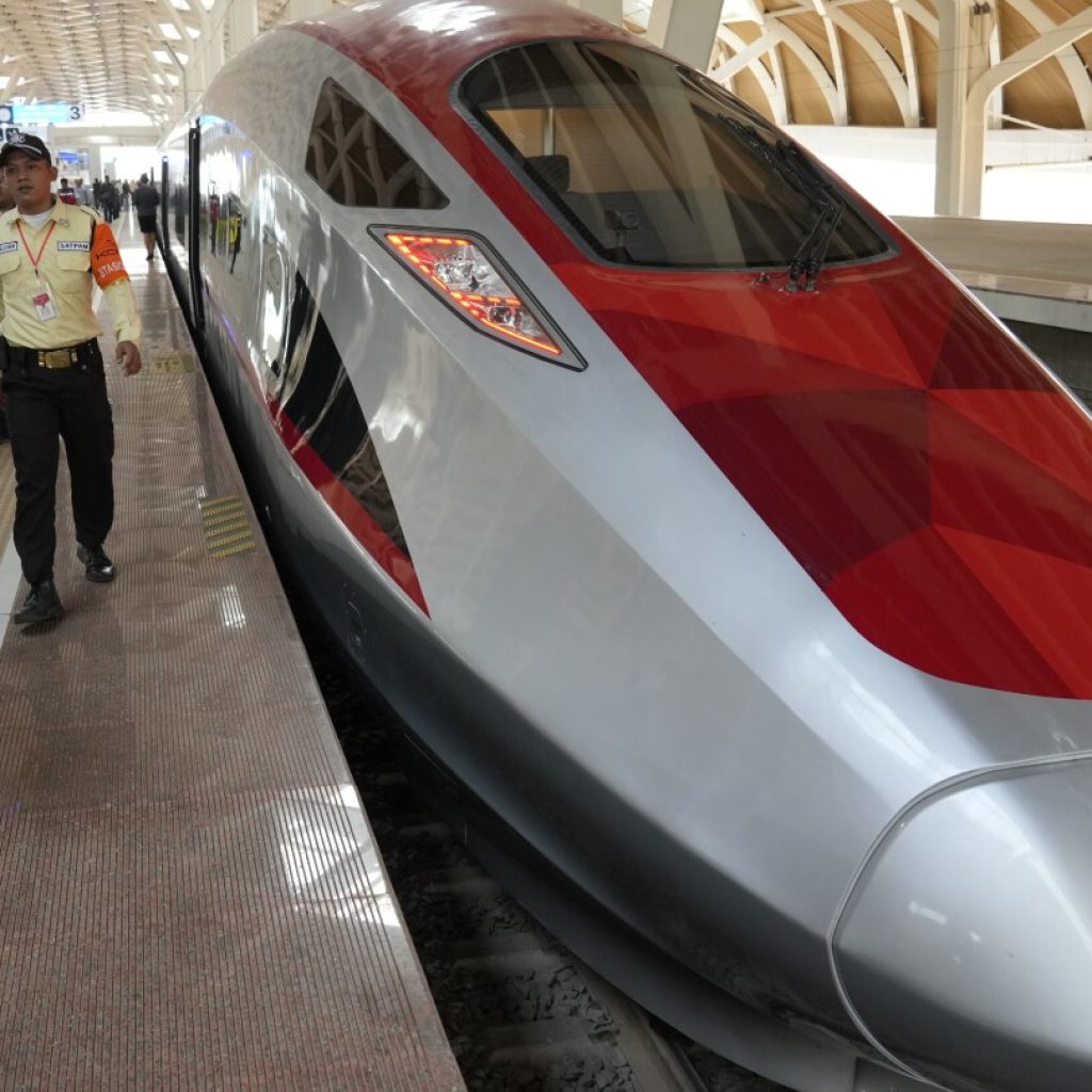 Indonesia is set to launch Southeast Asia’s first high-speed railway, largely funded by China | AP News