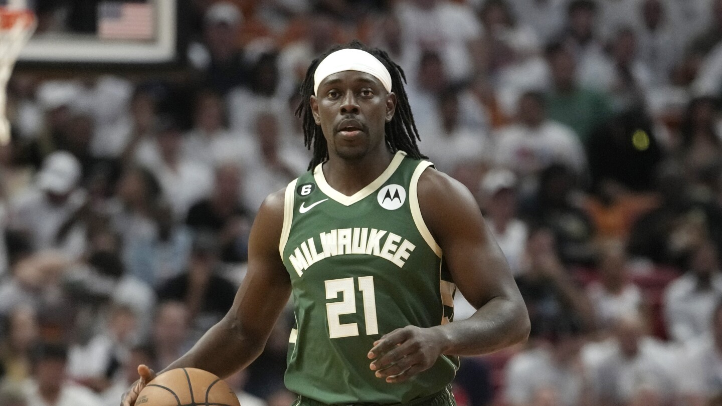 Jrue Holiday being traded to Boston, AP source says, as Portland continues making moves | AP News