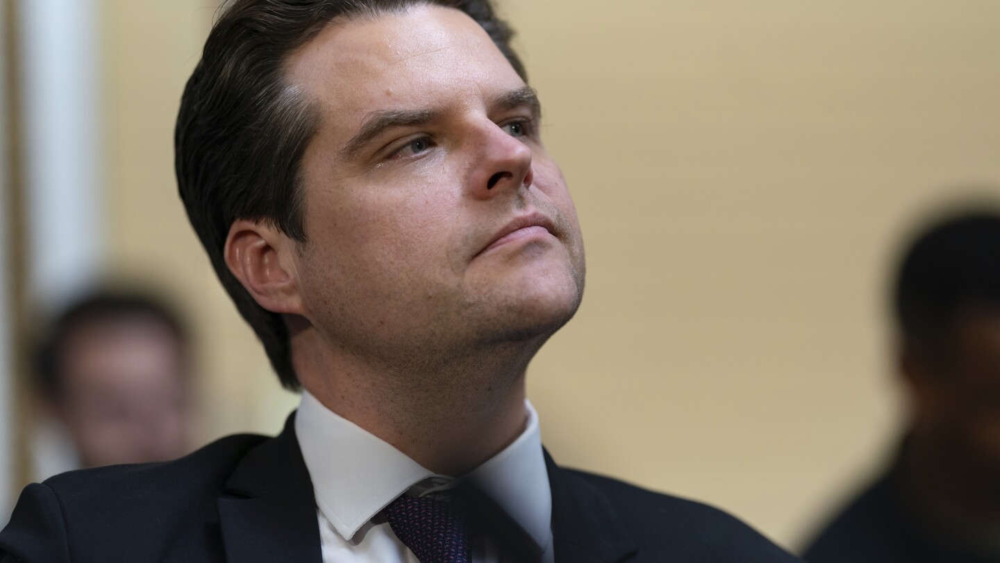 Rep. Matt Gaetz says he will seek to oust McCarthy this week | AP News