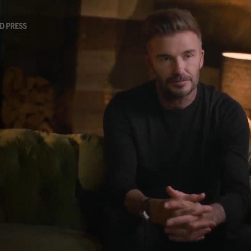 David Beckham reflects on highs and lows in ‘Beckham’ doc, calls it an ’emotional rollercoaster’ | AP News