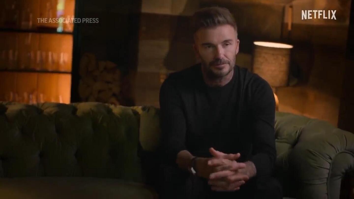 David Beckham reflects on highs and lows in ‘Beckham’ doc, calls it an ’emotional rollercoaster’ | AP News