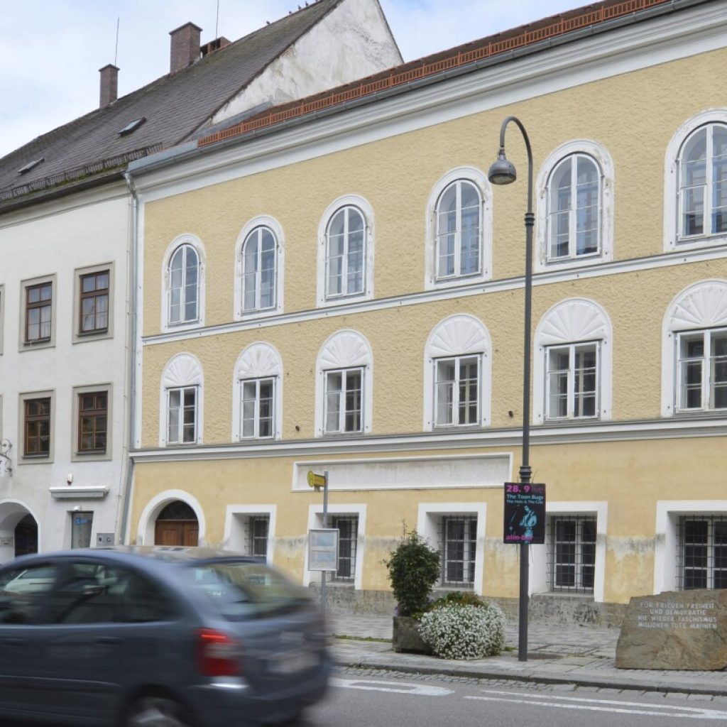 Work starts on turning Adolf Hitler’s birthplace in Austria into a police station | AP News