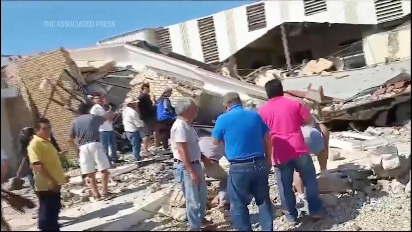 11 people are dead after Mexico church roof collapses. No more people believed buried in rubble | AP News