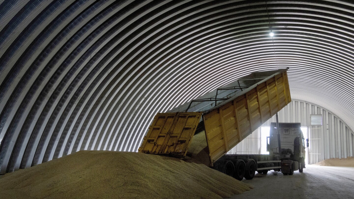 A deal to expedite grain exports has been reached between Ukraine, Poland and Lithuania | AP News