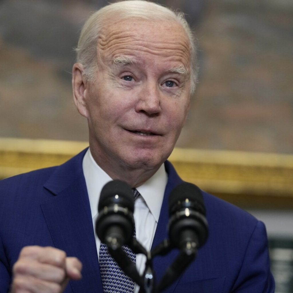 Biden tries to reassure allies of continued US support for Ukraine after Congress drops aid request | AP News