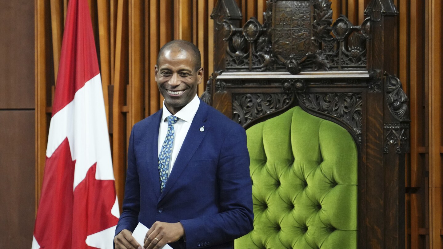 Canada’s House of Commons elects first Black speaker | AP News