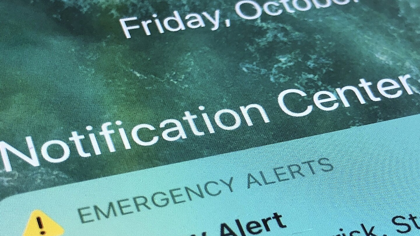 “THIS IS A TEST:” What to know about the alert Wednesday | AP News