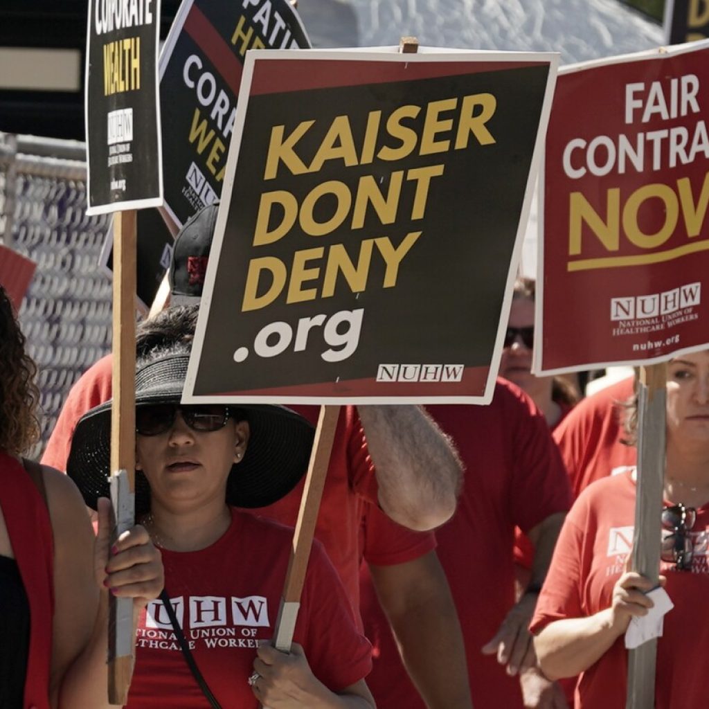 Thousands of US health care workers go on strike in multiple states over wages and staff shortages | AP News