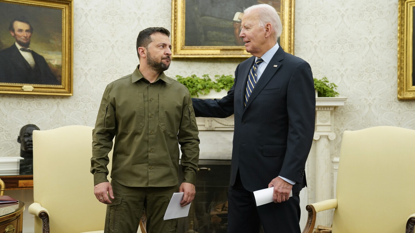 Biden suggests he has path around Congress to get more aid to Ukraine, says he plans major speech | AP News