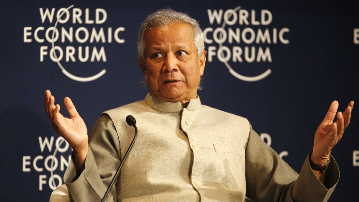 Bangladesh’s anti-graft watchdog quizzes Nobel laureate Muhammad Yunus in embezzlement case | AP News