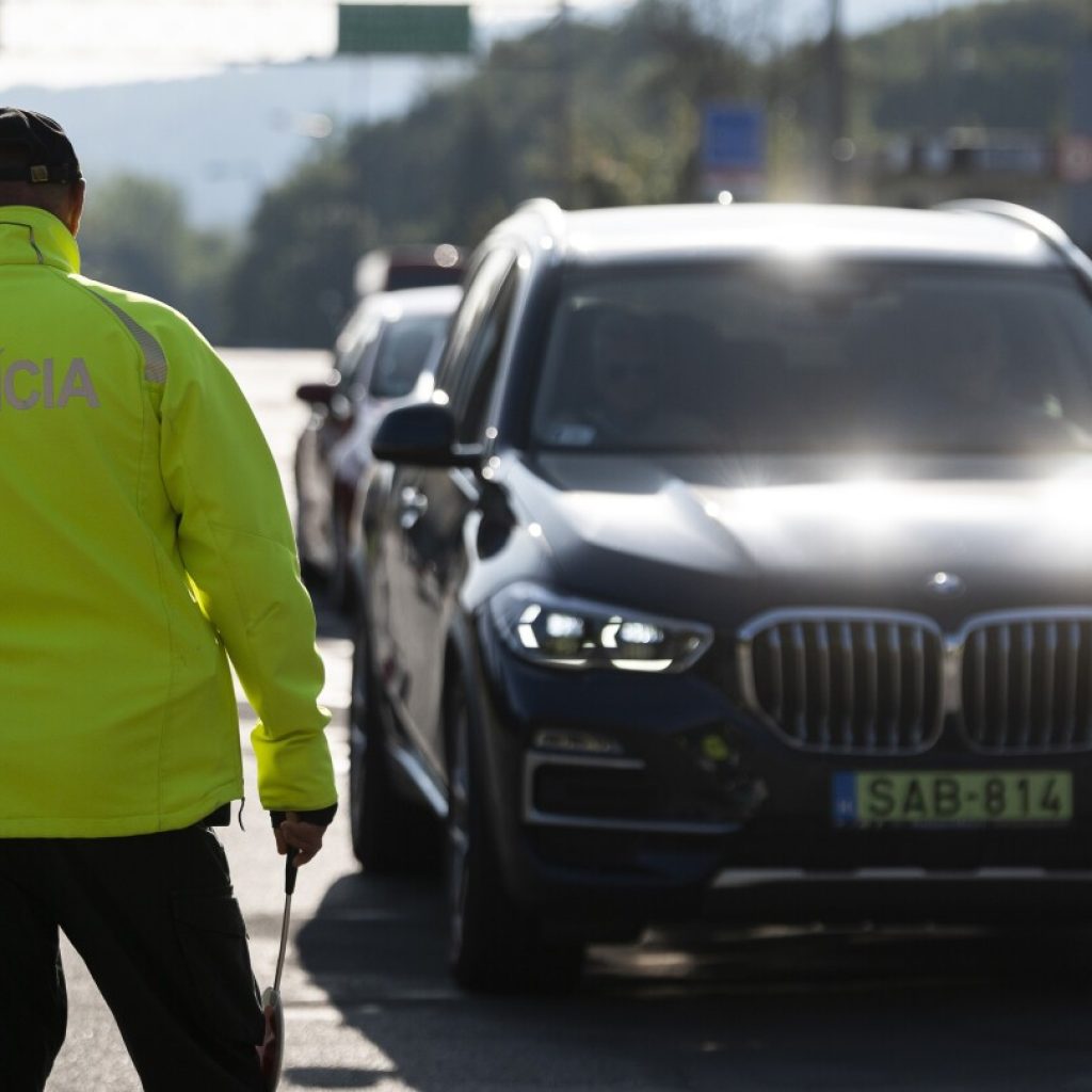 Slovakia begins border checks with neighboring Hungary in an effort to curb migration | AP News