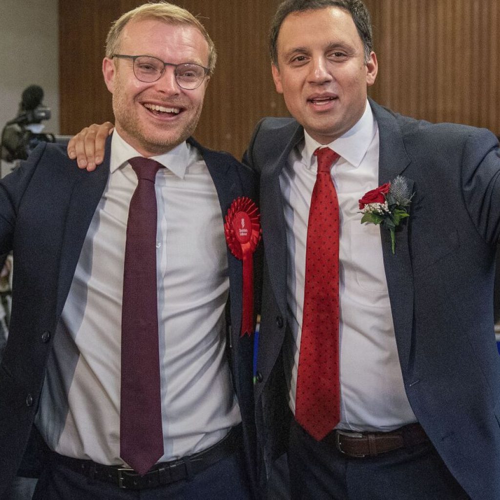 UK’s opposition Labour Party gets a boost from a special election victory in Scotland | AP News