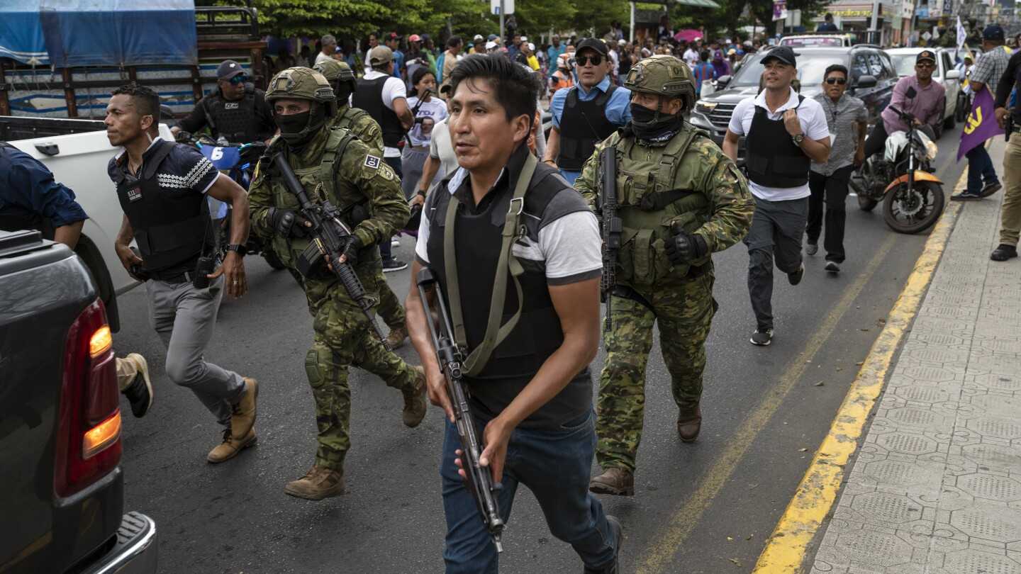 Six Colombians held in assassination of Ecuador presidential candidate reported slain inside prison | AP News