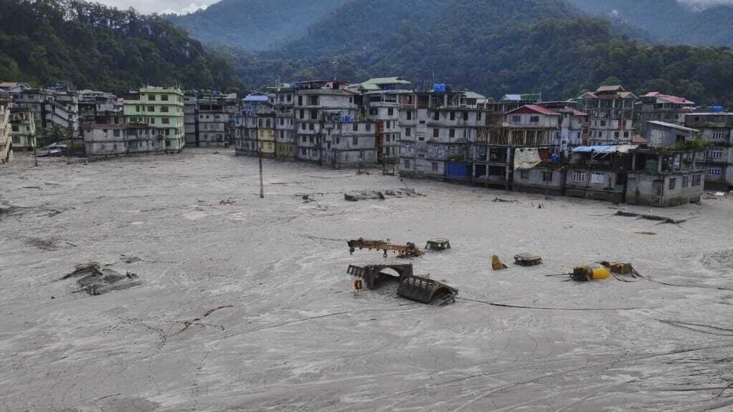 Deaths rise to 47 after an icy flood swept through India’s Himalayan northeast | AP News