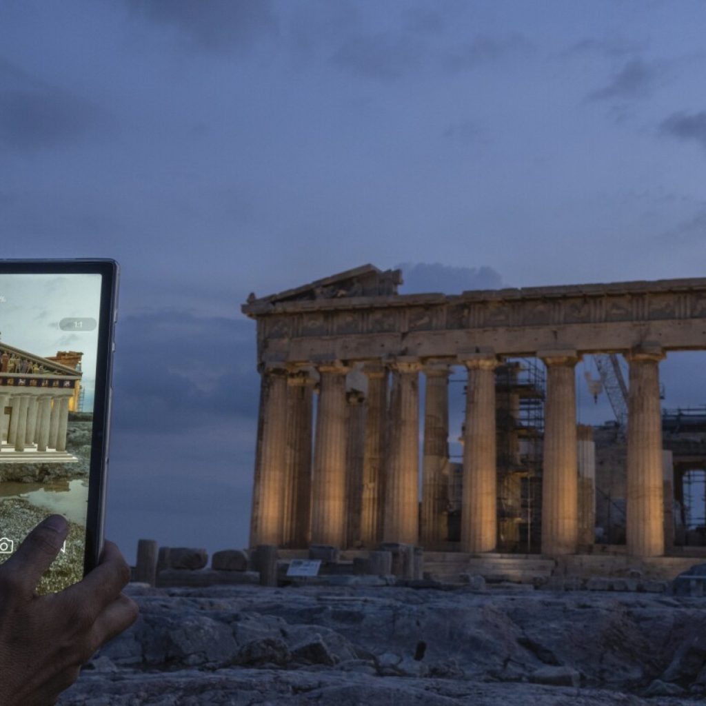 An app shows how ancient Greek sites looked thousands of years ago. It’s a glimpse of future tech | AP News