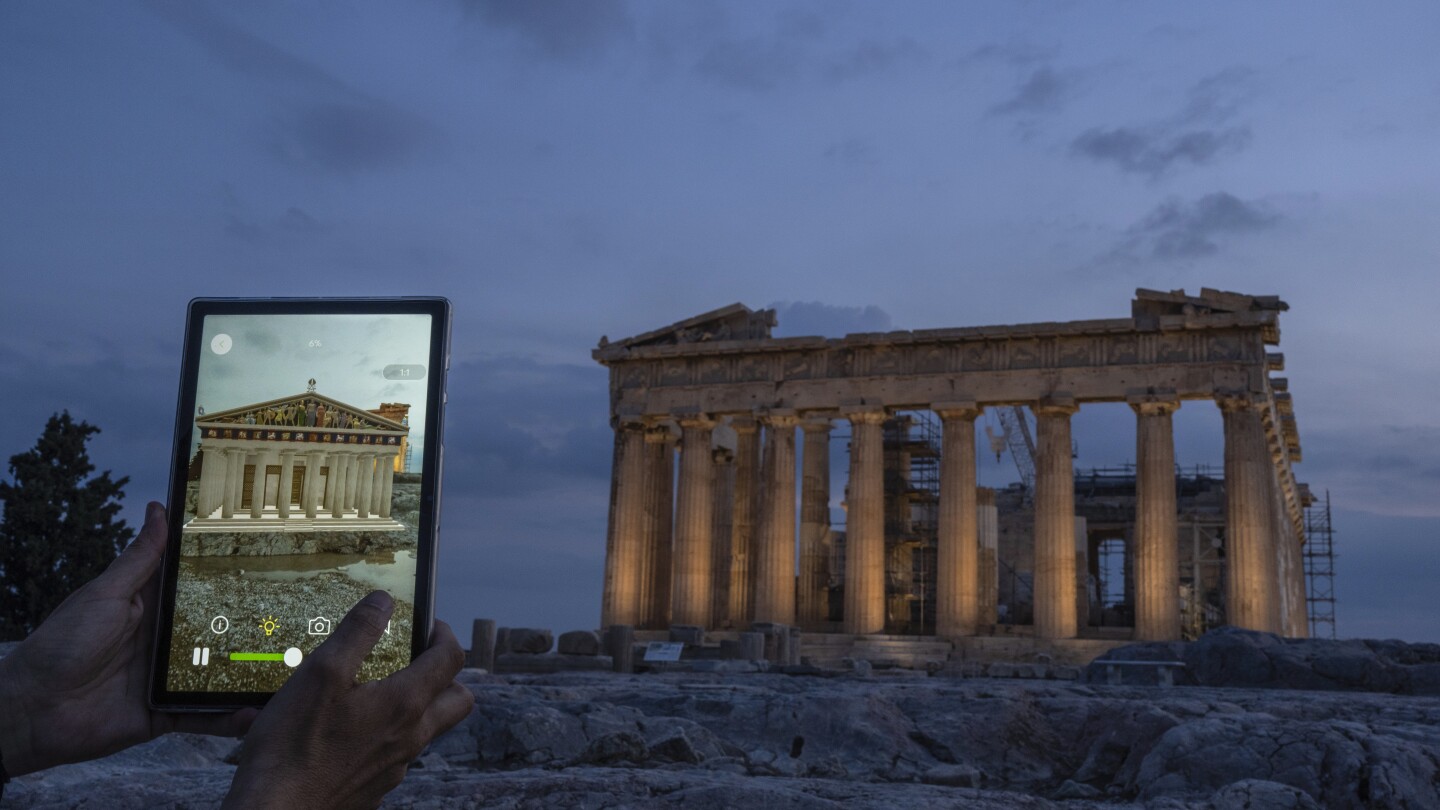 An app shows how ancient Greek sites looked thousands of years ago. It’s a glimpse of future tech | AP News