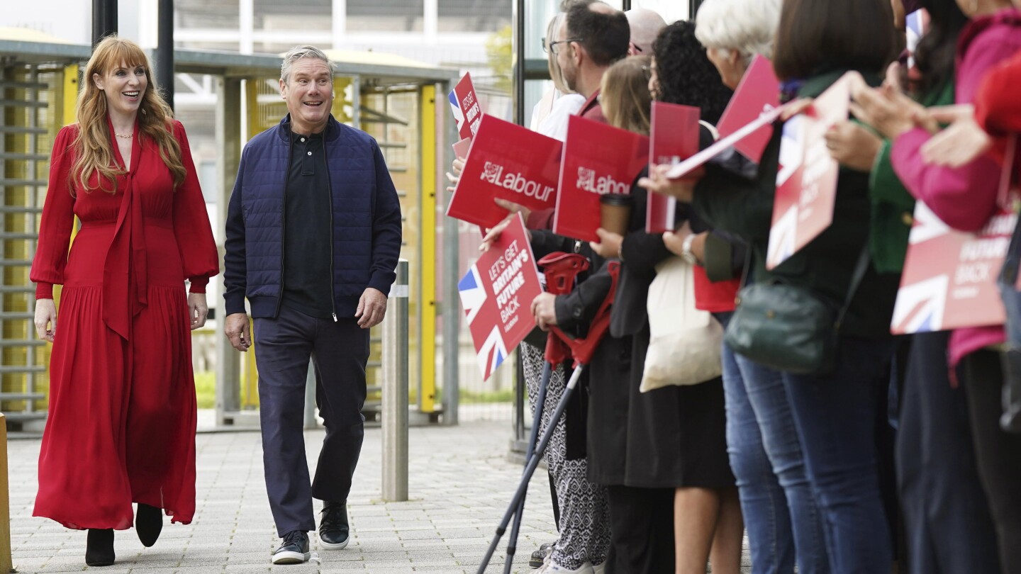 After years in opposition, Britain’s Labour Party senses it’s on the verge of regaining power | AP News