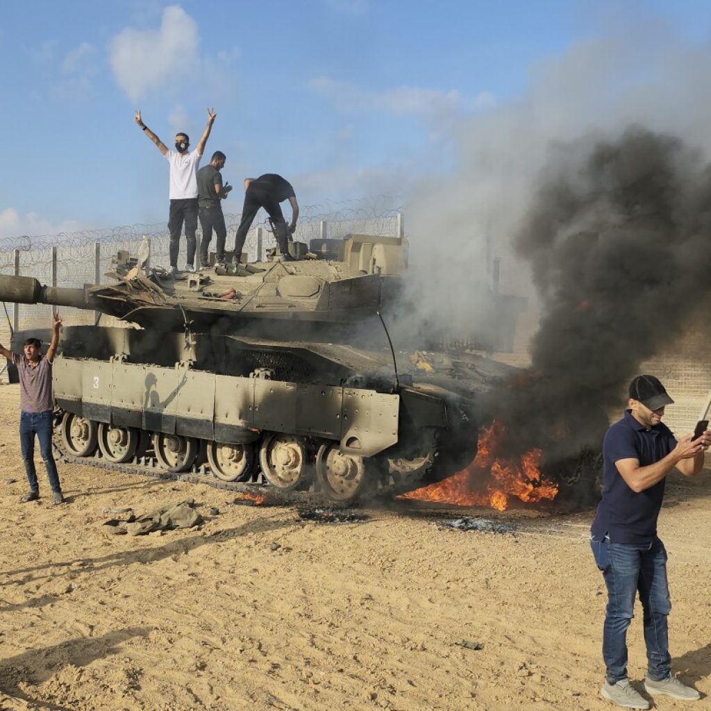 AP PHOTOS: Fear, sorrow, death and destruction in battle scenes in Israel and Gaza Strip | AP News