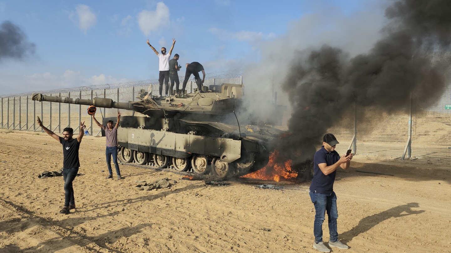 AP PHOTOS: Fear, sorrow, death and destruction in battle scenes in Israel and Gaza Strip | AP News