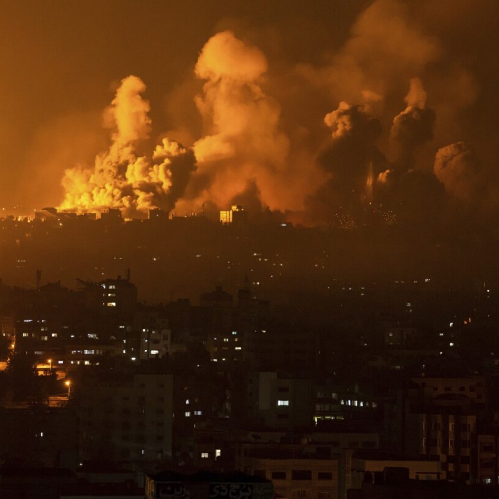 Israel hits Gaza with airstrikes after attacks by militants | AP News