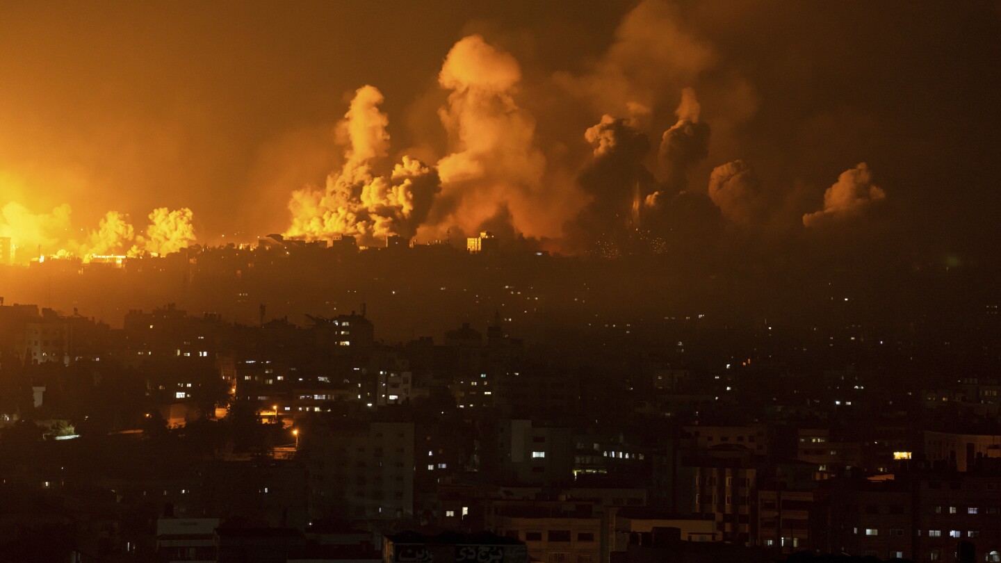 Israel hits Gaza with airstrikes after attacks by militants | AP News