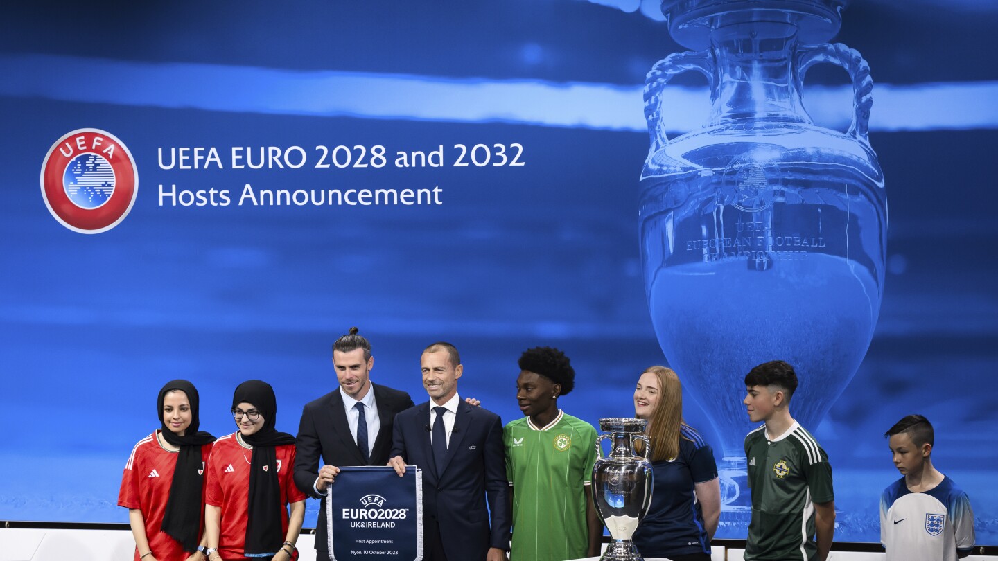 UEFA picks UK-Ireland to host soccer’s 2028 European Championship. Italy-Turkey to stage Euro 2032 | AP News