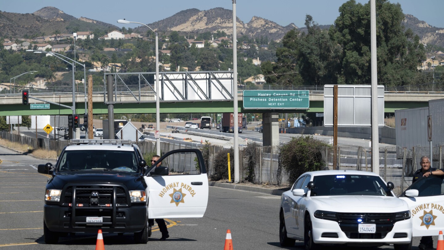 Los Angeles sheriff’s deputies in critical condition after fire broke out during training | AP News