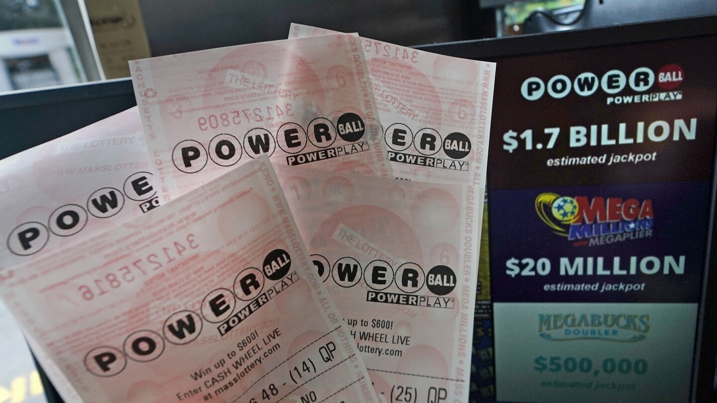 Powerball jackpot: Second biggest lottery prize ever is up for grabs | AP News