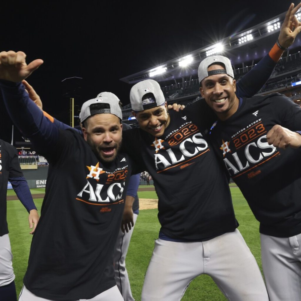 José Abreu homers again to power the Astros past the Twins 3-2 and into their 7th straight ALCS | AP News