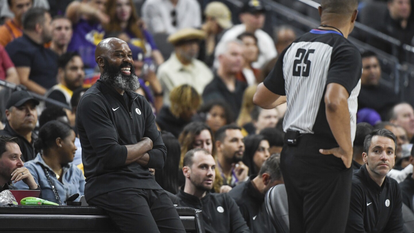 Nets coach Vaughn says team from Israel wants to play exhibition game Thursday despite war at home | AP News