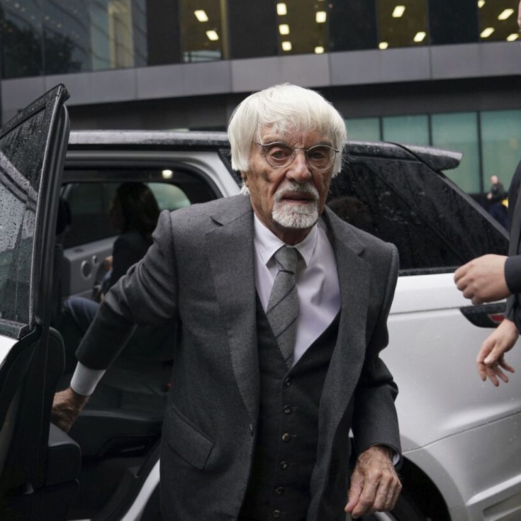 Former Formula One boss Bernie Ecclestone pleads guilty to fraud | AP News