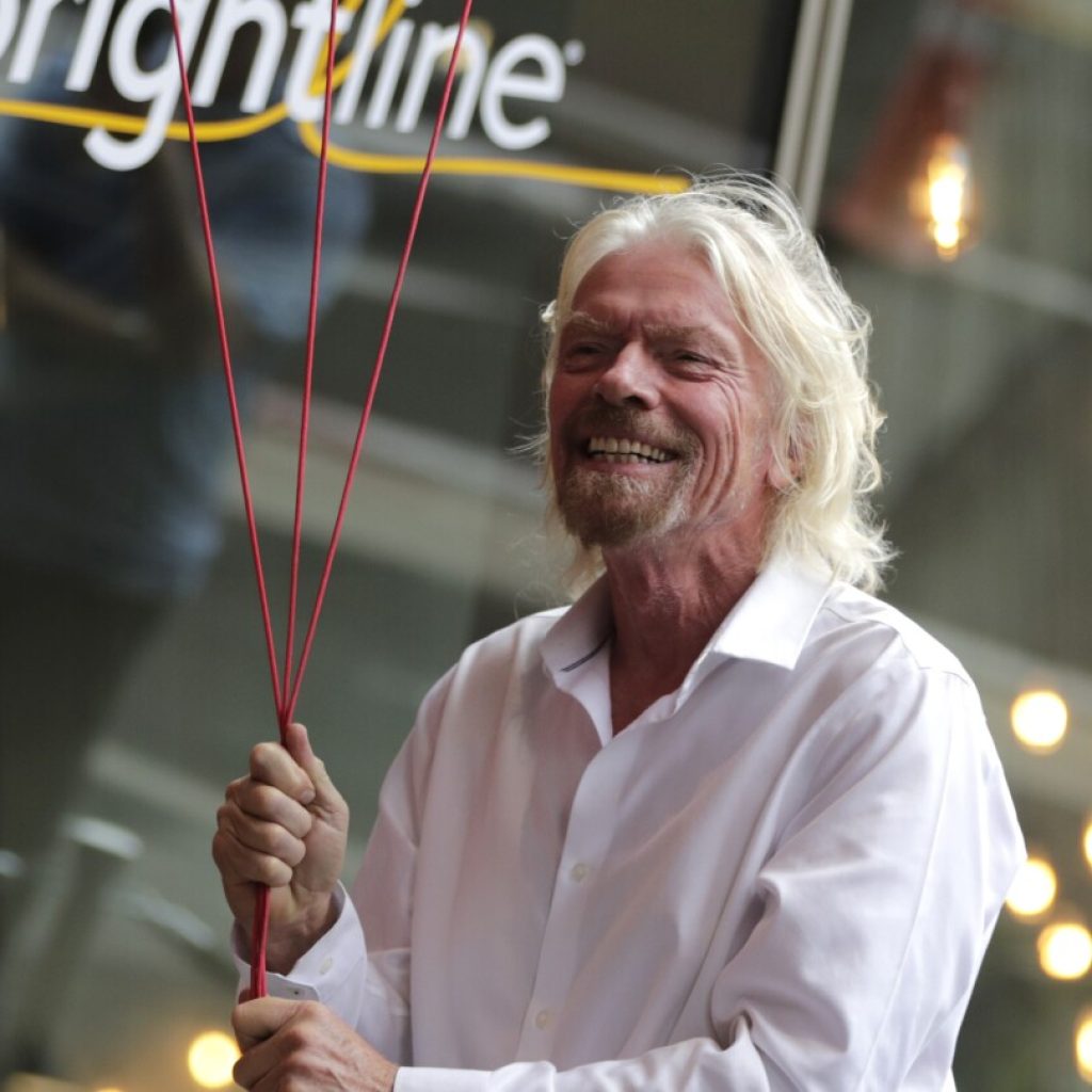 Branson’s Virgin wins a lawsuit against a Florida train firm that said it was a tarnished brand | AP News