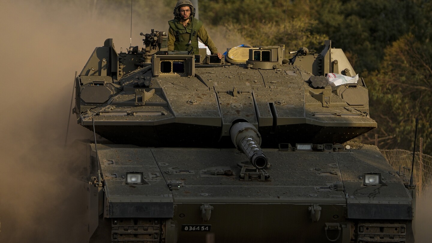 A possible Israeli ground war looms in Gaza. What weapons are wielded by those involved? | AP News