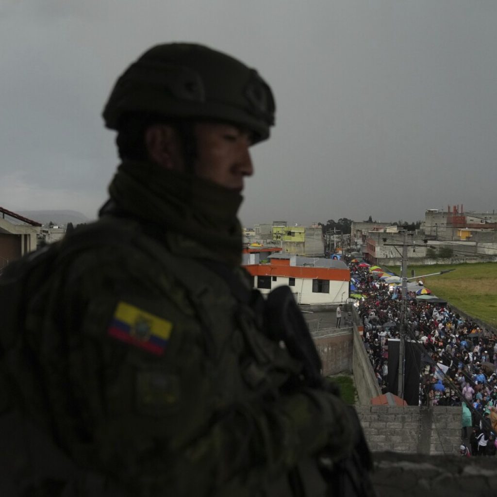 Ecuadorians are picking a new president, but their demands for safety will be hard to meet | AP News