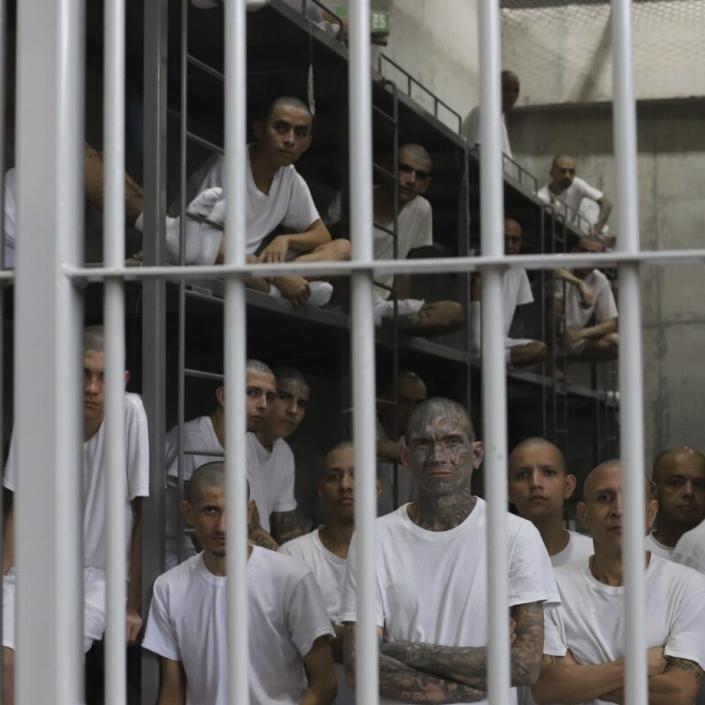 El Salvador is gradually filling its new mega prison with alleged gang members | AP News