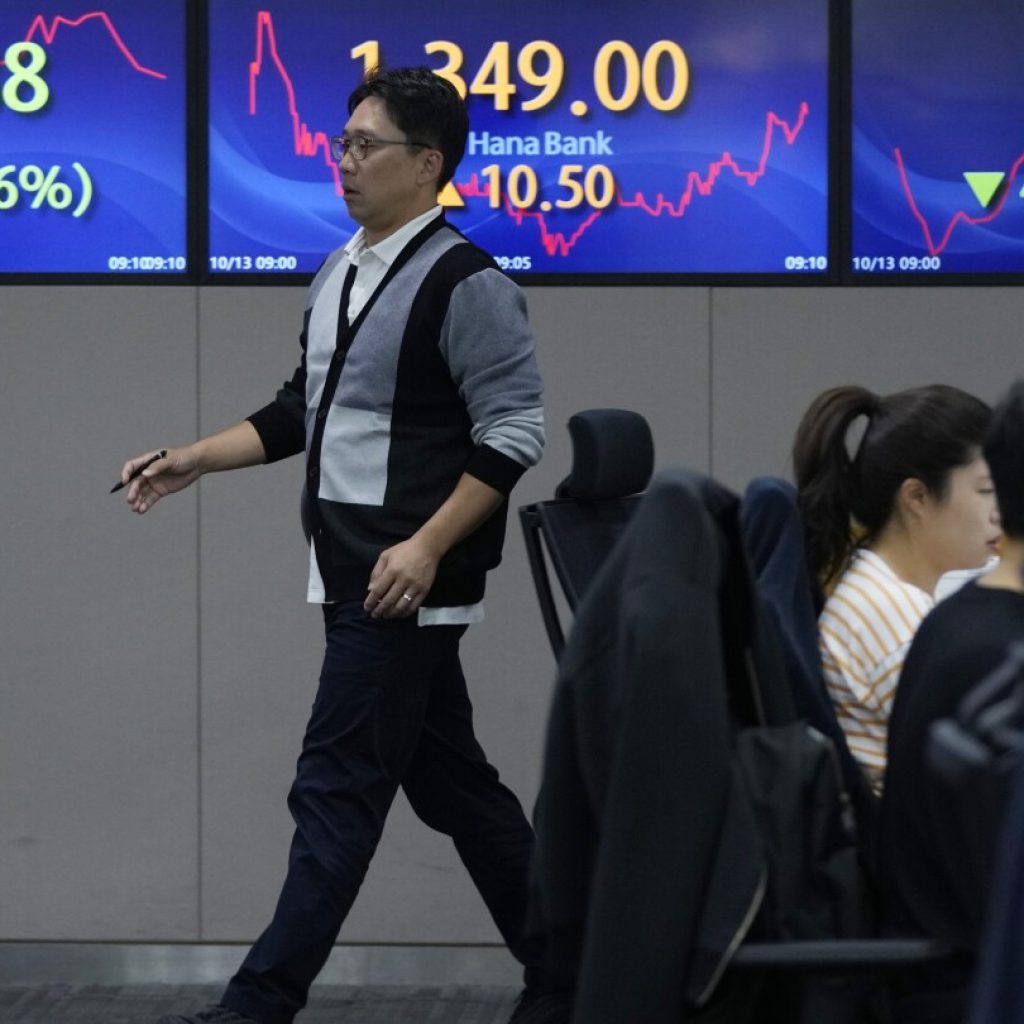 Stock market today: Asian markets slip as rising yields in the bond market pressure stocks | AP News