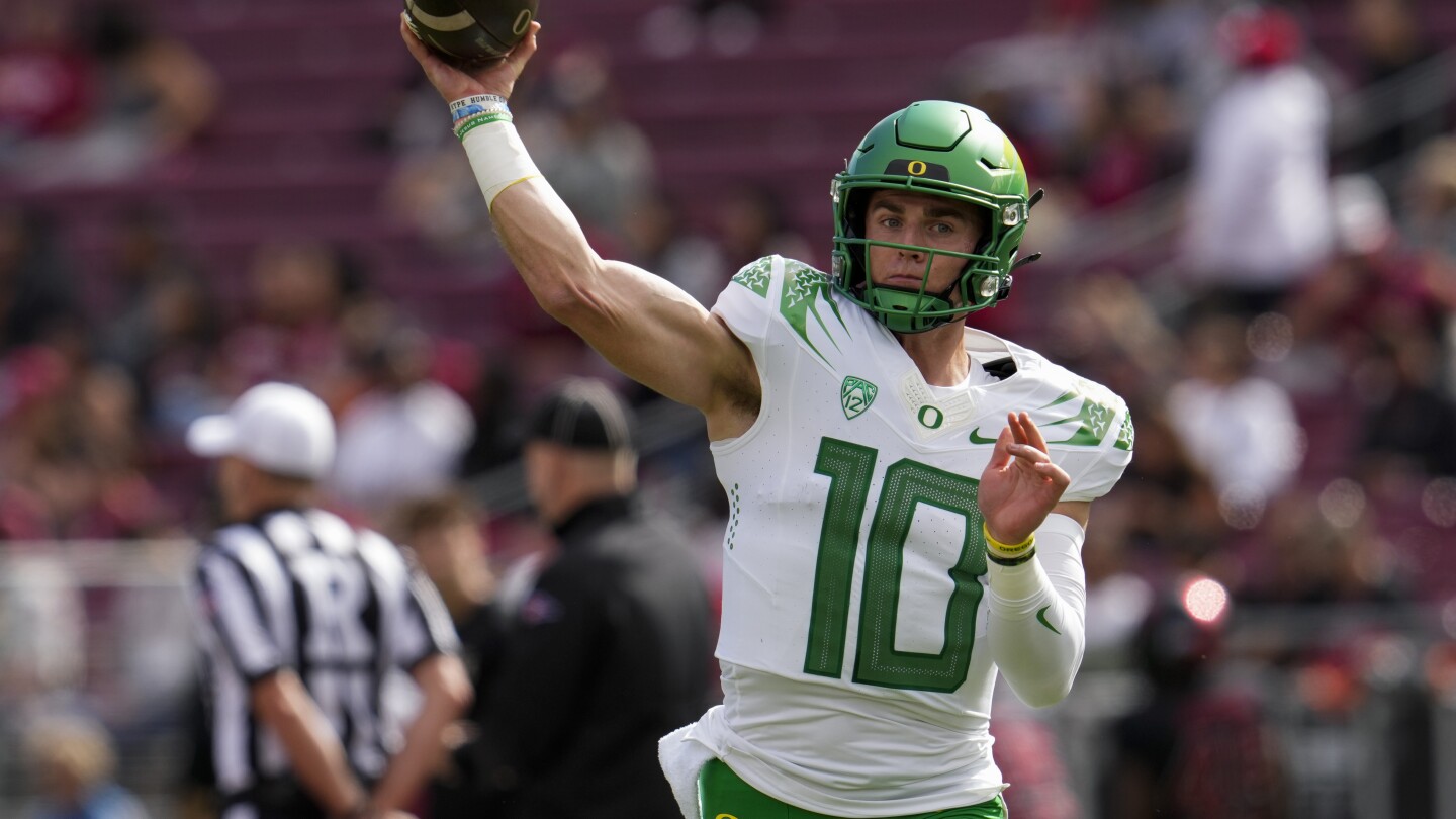 No. 8 Oregon at No. 7 Washington highlights the week in Pac-12 football | AP News