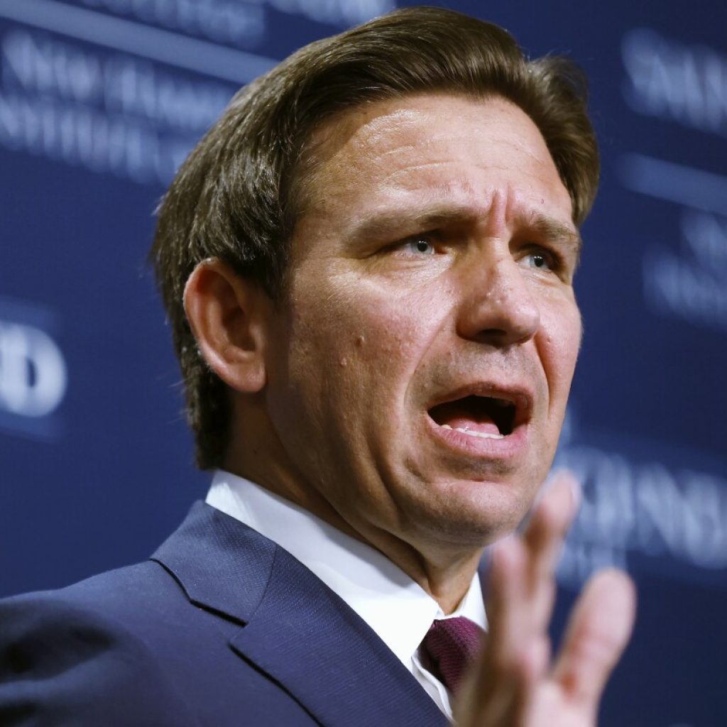 DeSantis says US shouldn’t take in Palestinian refugees from Gaza because they’re ‘all antisemitic’ | AP News