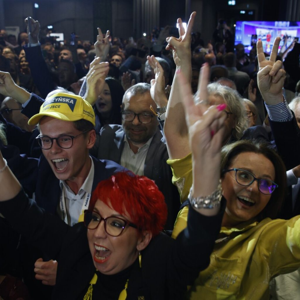 Poland waits for final election result after ruling party and opposition claim a win | AP News