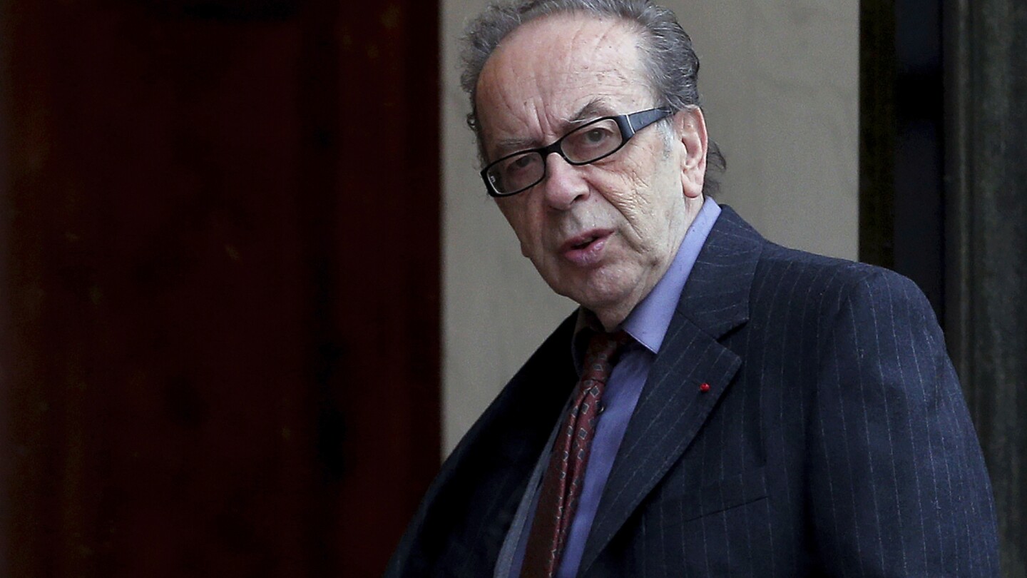 Albanian novelist Ismail Kadare awarded French Legion of Honor title by Macron | AP News