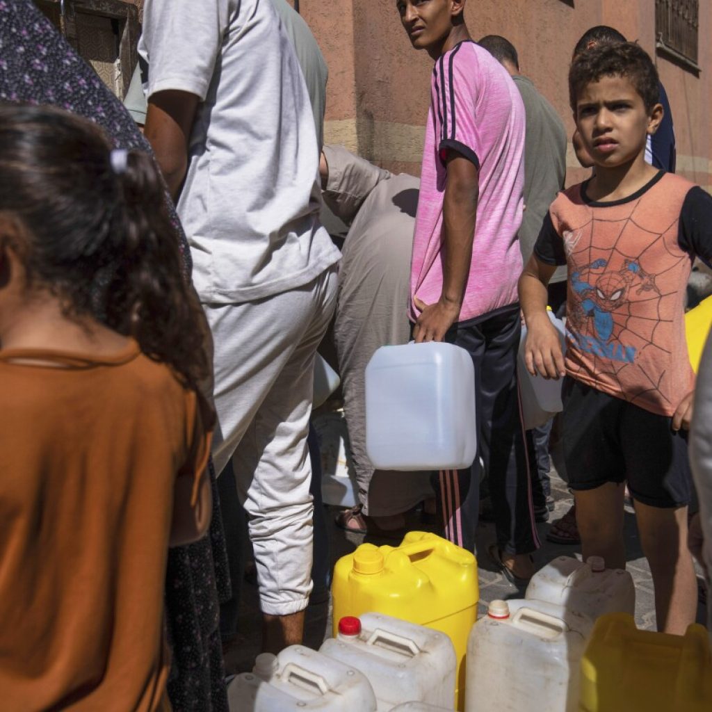 Gaza’s limited water supply raises concerns for human health | AP News