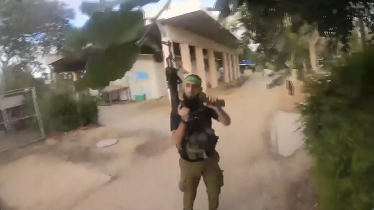 Israeli video compilation shows the savagery and ease of Hamas’ attack | AP News