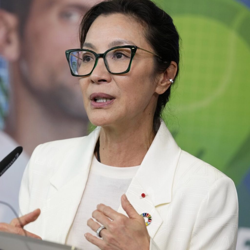 Oscar-winner Michelle Yeoh elected to be an International Olympic Committee member | AP News