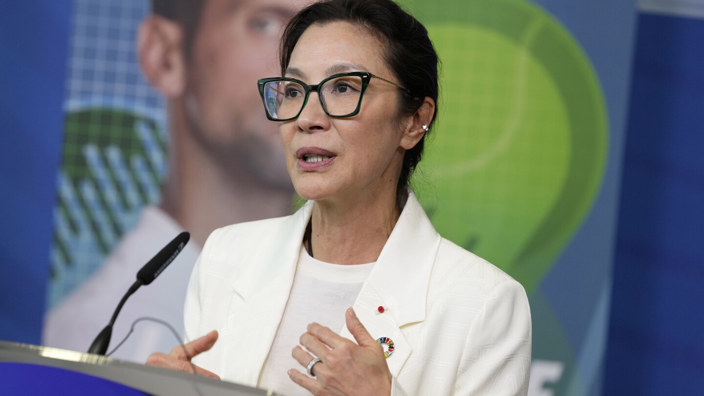 Oscar-winner Michelle Yeoh elected to be an International Olympic Committee member | AP News