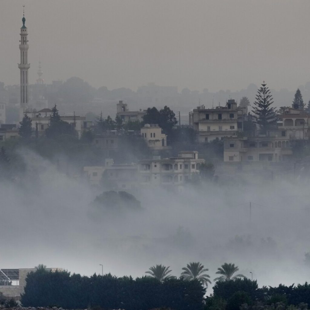 Clashes again erupt on the Lebanon-Israel border after an anti-tank missile is fired from Lebanon | AP News