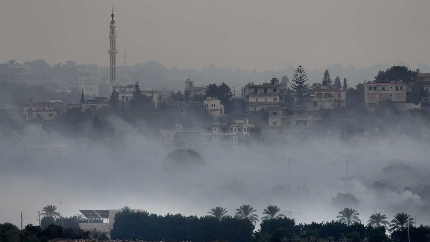 Clashes again erupt on the Lebanon-Israel border after an anti-tank missile is fired from Lebanon | AP News