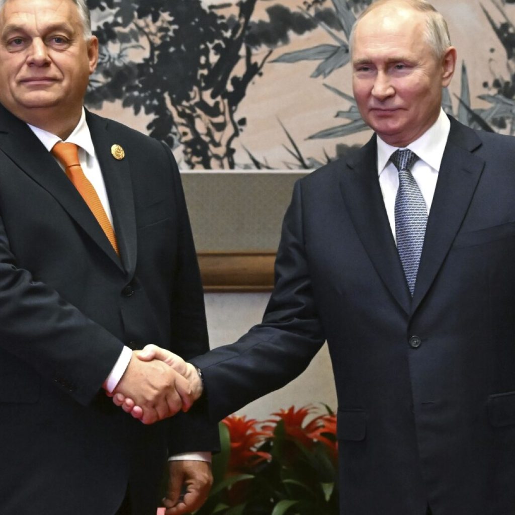 Putin meets Hungarian Prime Minister Orbán in first meeting with EU leader since invasion of Ukraine | AP News