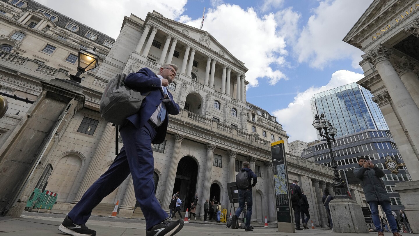 Inflation in UK unchanged at 6.7% in September, still way more than Bank of England’s target of 2% | AP News